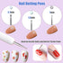 KINGMAS 10Pcs Nail Art Brushes, Nail Gel Polish Painting Brush Drawing Pen, Nail Liner Brush and Nail Dotting Pen for Gel Polish DIY Manicure Salo...