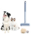 Pet Hair Remover, 4 in 1 Multifunctional Pet Hair Removal Broom, Window Screen Cleaning Brush, Pet Hair Remover Tool with Handle for Carpets, Rugs...