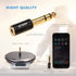 1/4" to 3.5mm Headphones Adapters, Upgrade 6.35mm(1/4") Male - 3.5mm Female Socket Stereo Pure Copper Jack Adaptor Bring You Professional Sound Bl...