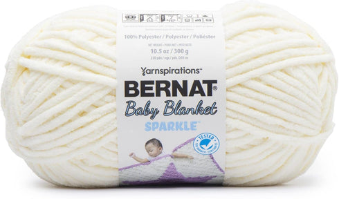 Bernat Baby Blanket Sparkle 300g - Moonlight Sparkle......