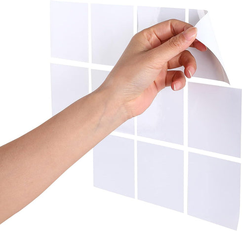 Dry Erase Sticky Notes, 12 Pack, 3 x 3" Reusable Whiteboard Surface for Home, Classroom or Office Use...