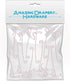 Amazing Drapery Hardware 3.25 Inch Clear Valance Clips for Top Blind Brands & Window Shades, 12-Pack -Sturdy Plastic Brackets, Ideal for Wood, Fau...