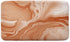 Orange Bathroom Rug Mat, Abstract Marble Bath Mats for Bathroom Non Slip, Modern Bath Rug Soft Luxury Microfiber Floor Rug for Tub Shower 19" x 31...