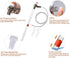 Aquarium Gravel Cleaner Fish Tank Kit Long Nozzle Water Changer for Water Changing and Filter Gravel Cleaning with Air-Pressing Button and Adjusta...