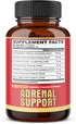 agobi 7in1 Adrenal Support Supplement - Concentrated Ashwagandha, Panax Ginseng, Rhodiola Rosea & More - 60 Capsules for 2 Month...