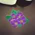 African Black Lady Social Floral Violet Pin Purple Flower Brooch Women Jewelry Gifts...