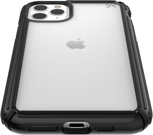 Speck Products 130037-5905 Presidio V-Grip iPhone 11 PRO Max Case, Clear/Black...