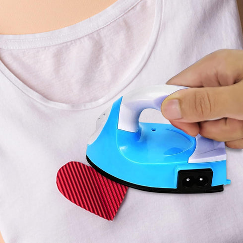 Mini Heat Press Iron Machine,Portable Mini Electric Iron,Small Heat Press Iron,Mini Iron Press for Clothes Shoes Bags Hats,Iron Press Machine for ...