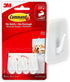 Command Micro Hooks, White, 3-Hooks, 4-Strips, Organize Damage-Free...