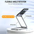 2 Pack Cell Phone Ring Stand Holder, IOUALEY Finger Kickstand 360° Rotation Adjustable Portable Metal Finger Grip Ring Kickstand Fits Most Smartph...
