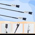 45PCS Alligator Clip Sticks (Upgrade Rubber Tips) for Model Painting and 1PCS Cleaning Brush for Airbrush Spraying Hobby Modeling Parts for DIY Ca...