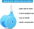 Baby Walker Replacement Wheels, Set of 4, Baby Walker Accessories, Plastic Wheels Casters, Universal Wheels (Blue)...