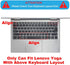 Keyboard Cover for Lenovo Yoga 6 13ARE05 13ALC6, Yoga C940 C740 14", Yoga C930 930 920 13.9", Lenovo Flex 14 14", Yoga 720 720S 730 13.3", Yoga 73...