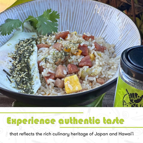 Pono Hawaiian Nori Komi Furikake Rice Seasoning - Gluten-Free and Non-GMO - Multi-Purpose Rice Seasoning – Free from Preservatives and Artificial ...