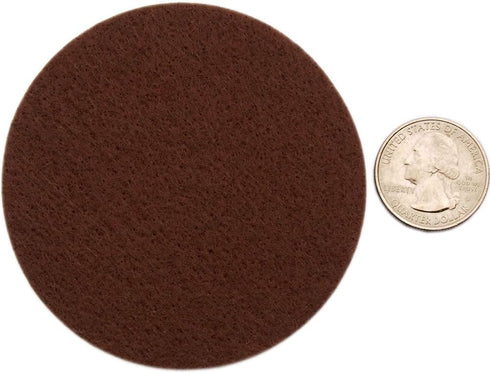 Playfully Ever After 3 Inch Brown 30pc Stiff Felt Circles...