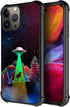 ZHEGAILIAN Case Compatible with iPhone 15 Pro Max,Aliens Hijack Bull 15 Pro Max Cases for Men/Boys,UNBreak Reinforced Corners Back Cover Soft TPU ...