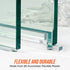 Franklowe Clear Plastic Setting Blocks for Glass and Mirrors – Pack of 100 PC (1/8" x 1/4" x 2")...