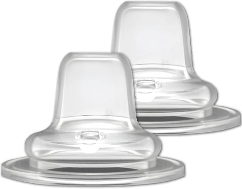Avima Baby Silicone Sippy Cup Nipple Spouts (Set of 2)...
