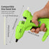 Cordless Hot Melt Glue Gun Kit - FEITA USB Rechargeable 2650mAh Battery Mini Glue Gun with 30pcs Glue Sticks - Wireless small Glue Guns with barb ...