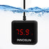 Fish Tank Digital Thermometer, Submersible Aquarium Thermometer for Underwater Use Accuracy 0.2°F, Waterproof Thermometer with USB Power Supply, H...