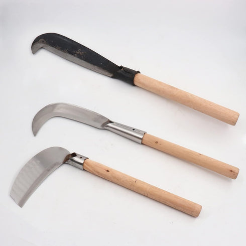 3 Pack 12'' Sledge Hammer Wooden Handle Replacement for Axe Grip Steel Grass Sickle Hard Wood Shovel Hoes Outdoor Hatchet Camp 2 to 4 lb. Hammers ...