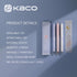 Kaco Gel Pens Cute Stationery 3 Pieces 0.5mm Fine Point, Gifts for Women Kids, Quick Drying Pens for Journaling Aesthetic School Office Supplies, ...