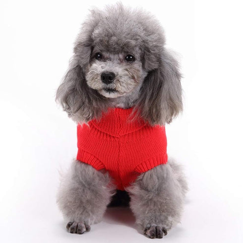 Dog Sweater, Warm Pet Sweaters for Small Dogs Medium Dogs Large Dogs, Cute Knitted Classic Cat Sweater Dog Clothes Coat for Girls Boys Dog Puppy C...