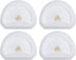 4Pack VLPF10 Replacement Filters Compatible with Black and Decker Hand Vacuum Filter Model # HLVA320J00 HLVA315j & N575266...