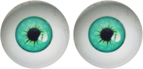 100PCS 8MM Human Eyes Glass Cabochon for Art Dolls Sculptures Props Masks Fursuits Taxidermy Jewelry Making Flatback 0.31inches...
