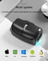 Geyes Mini Finger Mouse, Portable Bluetooth and 2.4g Wearable Finger Or Desktop Use Wireless Mouse for Pc Laptop Tablet Mac......