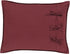 VHC Brands Ninepatch Star Hand Quilted Bedroom Decor, Standard Sham, Red, 21x27...