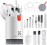 K&F Concept 20-in-1 Keyboard Cleaning Kit Laptop Cleaner, Multifunctional Electronic Device Cleaning Tool, for iPhone AirPods MacBook iPad, Camera...
