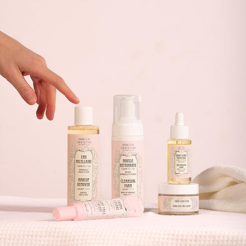 Panier des Sens - Micellar Water - with Cornflower + Rose + Peony Extract - Cleansing & Radiance - Make up Remover for Women Made in France - Gent...