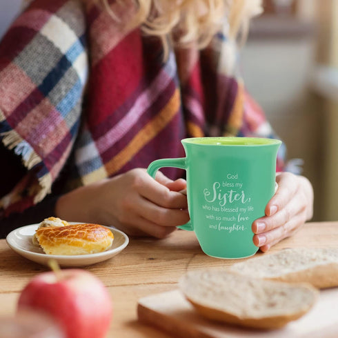Abbey Gift Sister Ceramic Mug and Coaster Set...