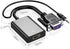 VGA to HDMI Adapter for Connecting Traditional VGA Interface Laptop, PC to HDMI Monitor or Projector, 1080P VGA Male to HDMI Female Converter with...