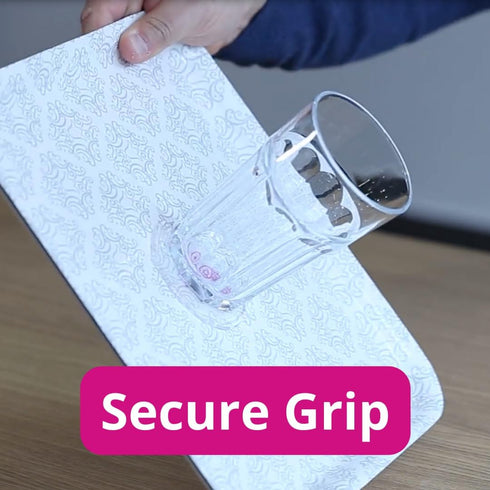 Non-Slip Grip Sticky Pad | Set of 3 | One-Handed Jar and Can Opener | Open bottles, cans and jars with one hand | Adaptive Kitchen Equipment | Ass...