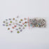 (100 Pieces) Metal Cute Decorative Brads (12mm) – Mixed Mini Small Round Head Brass Paper Fasteners with Split Pins for Scrapbooking, DIY Crafts, ...