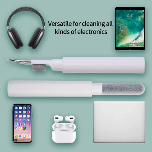 2022 New Bluetooth Clean kit for Bluetooth Headset,Multifunctional Bluetooth Earphone Cleaning Pen Kit for pad, Portable Cleaner Pen for Cleaning ...