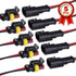 2 Pin Connector Waterproof Connector,Male and Female Way 16 AWG Wire Suitable for car Truck, Boat and Other Wire Connection (5 kit)...