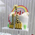 2Pcs/Set Mother & Son Giraffe Fondant Molds Animal Silicone Gum Paste Sugarcraft Paper Clay Mold Cake Decorating Tool...