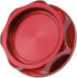 Red Plating Layer Aluminum Alloy Engine Oil Filter Cap, Auto Car Oil Filter Plug Cover Non-OEM Replacement Compatible with Honda FIT EK EG Civic S...