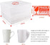 Moving Supplies, 14"x14" 50 Pack Cushion Foam Pouches, Packing Supplies for Moving and Storing, Foam pouches for Packing Dishes, Glasses, Cups....