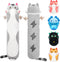 Long Cat Plush, Cute Cat Stuffed Animals Soft Plushies, Kitten Kawaii Kids Plush Cat Body Pillow Doll Plush Toys for Girls (Gray Cat 20 Inch)...