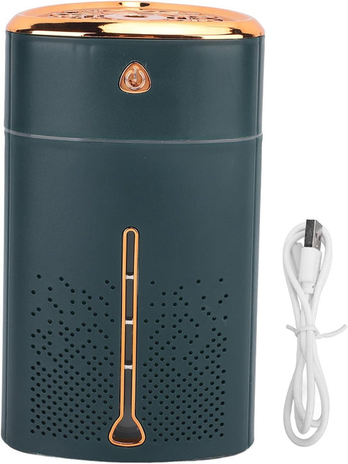 Portable Humidifier, Night Light 1000ml USB (Green), BusoThkvzyge8b1t-12...