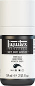 Liquitex Professional Soft Body Acrylic Paint, 59ml (2-oz) Bottle, Ivory Black...