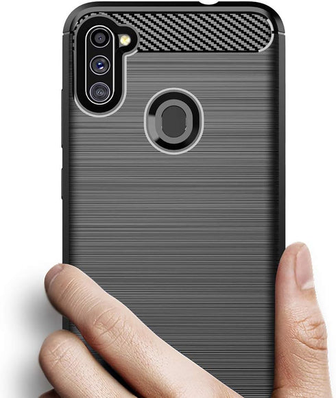 Asuwish Compatible with Samsung Galaxy A11 Case Tempered Glass Screen Protector Cover and Cell Accessories Slim Silicone Protective Phone Cases fo...