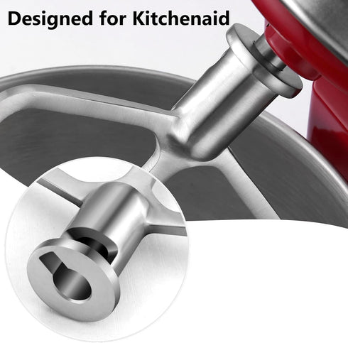 Paddle Attachment for Kitchenaid Stand Mixers 5 Quart Lift and 6 Quart, Flex Edge Beater for Kitchenaid Mixer, Dishwasher Safe...