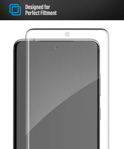 magglass Samsung Galaxy S20 Plus Tempered Glass Screen Protector with In Screen Fingerprint Sensor - Anti Bubble UHD Clear Scratch Resistant Displ...