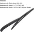 Rear Windshield Wiper Arm & Wiper Blade Set for Toyota Sienna 2004-2010, Mazda CX-7 2007-2012& Mazda CX-9 2007-2015 Replacement OEM Number EG21674...