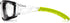 Pyramex Fyxate Safety Glasses Clear Lens H2MAX AF With Foam Padding And Lime Temples...